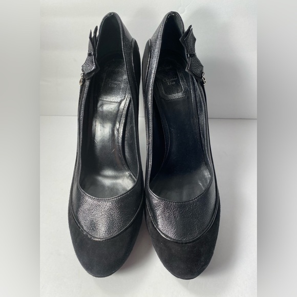 Christian Dior pumps heels black 40.5 - Picture 4 of 11